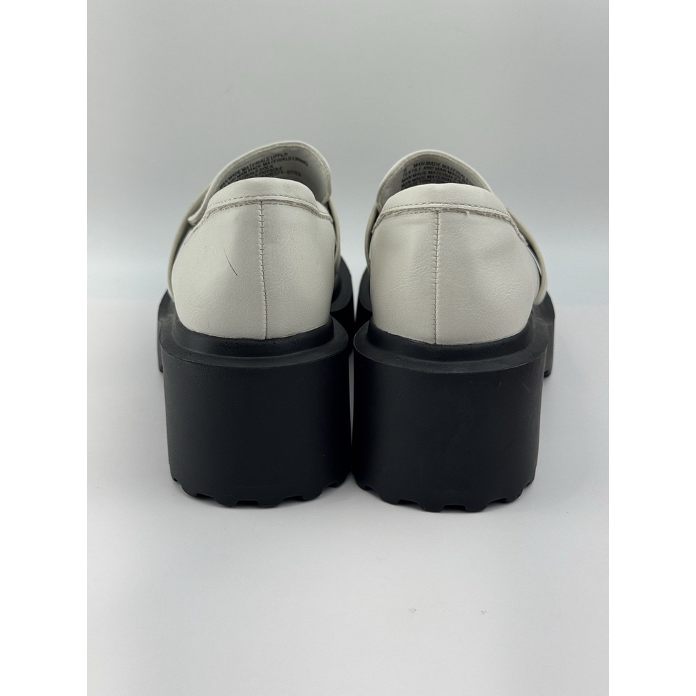 Wild Fable Women Slip-On Loafer Platform Low Heel Leather Memory Foam Size 8 - Picture 3 of 10